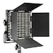 Neewer Professional Metal Bi-Color LED Video Light for Studio, YouTube, Product Photography, Video Shooting, Durable Metal Frame, Dimmable 660 Beads, with U Bracket and Barndoor, 3200-5600K, CRI 96+ primary