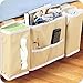 XQL Bedside Home Storage Bed Organizer Hanging Pocket Bag Phone Book Magazine Holder Storage Case