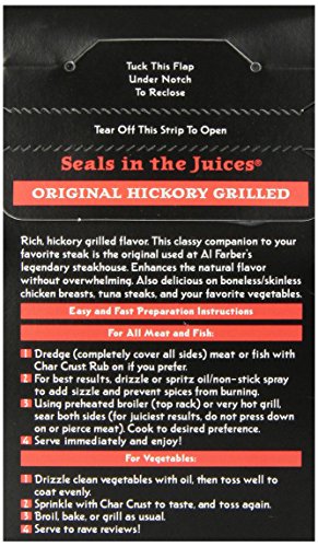 Char Crust Dry-Rub Seasoning, Original Hickory Grilled, 4 Ounce (Pack of 6) - Image 5