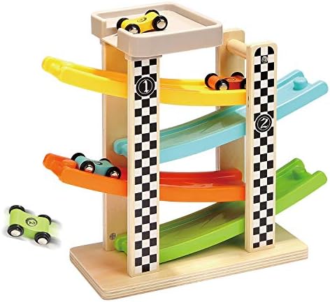 Car Ramp Racer With 4 Mini Cars 