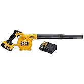 DEWALT 20V MAX* Blower for Jobsite Kit, Compact (DCE100M1)