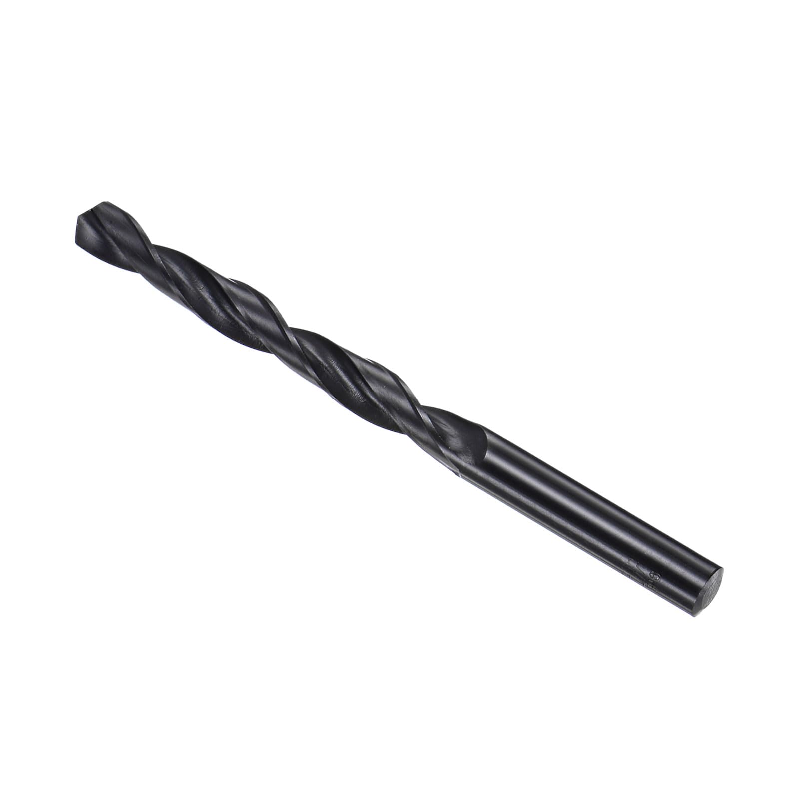 CoCud 6542 High Speed Steel Twist Drill Bits, 9.8mm Diameter 133mm Length, Black Oxide Straight Twist Jobber Drill Bit - (Applications: for Metal Woodwork Plastic Aluminum)