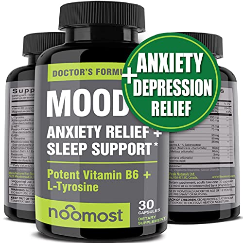 Mood Support Anxiety Relief Supplement Mood Boosts, Reduces Stress