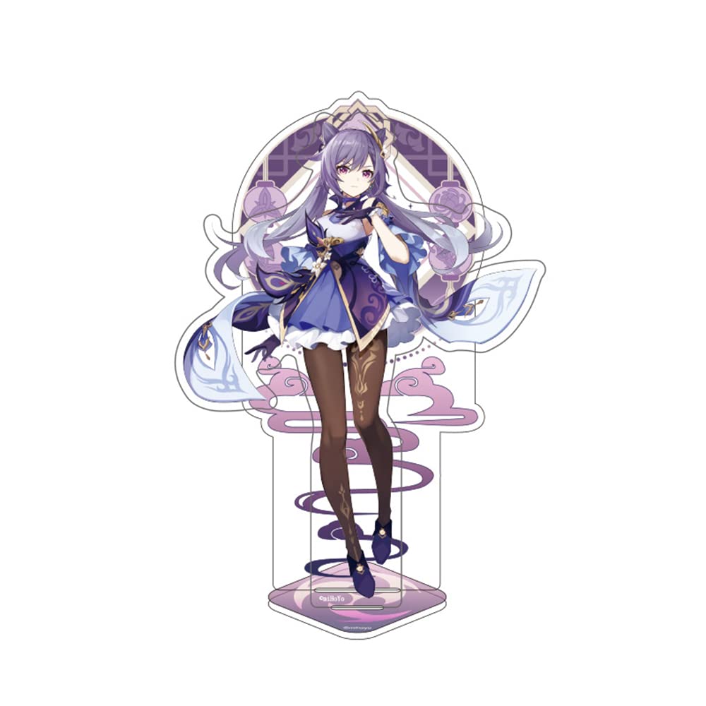 SAKAMI - Genshin Impact - Keqing - Liyue Theme Series Character Acrylic Figure/Stand/Standy - 14 cm - Original & Licensed