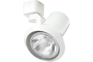 Juno Lighting Group R551 WH Trac-Lites Flared Steps Line Voltage 50W PAR20 Lamp Holder, Finish, White