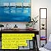 Brightech Maxwell - Modern Shelf Floor Lamp with Lamp Shade and LED Bulb - Corner Display Floor Lamps with Shelves for Living Room, Bedroom and Office - Walnut Brown