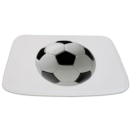 CafePress diseño de balón de fútbol - Alfombrilla decorativa, de ...