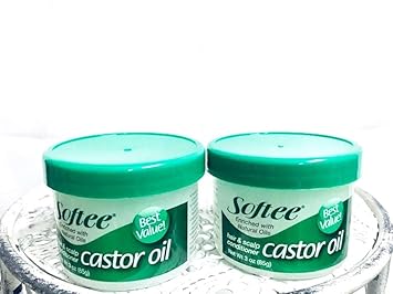 Amazon Com Softee Softee Castor Oil Hair Scalp Conditioner 3