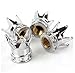 MM-Sports-USA Bicycle [Qty: 1] Set of 4 Crown Shaped Tire Air Valve Stemthumb 3