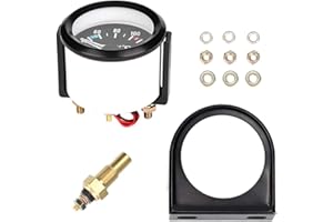 Duokon 2inch 52mm Universal Car Truck LED Digital Water Temperature Gauge Instrument Tool