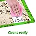Professional Non Stick Silicone Baking Mats,Set Of 2 Half Sheet Size 11-5/8