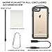 Snowfox iPhone 6 / 6s Waterproof Case, Outdoor Underwater Full Body Protective Cover Snowproof Dustproof Rugged IP68 Certified Waterproof Case for Apple iPhone 6 / 6S (Black)