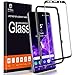 MP-MALL Screen Protector for Samsung Galaxy S9 Plus, [Tempered Glass] [Full Cover] [Alignment Frame Easy Installation]