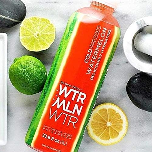WTRMLN WTR Original Cold Pressed Juiced Watermelon, Original, 1 Liter Bottles (Pack of 6)