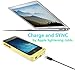 Sykiila 2200 Mah Universal Battery Case Rechargeable Backup Portable Charger for Iphone 5, 5s, 5c, with 4 LED Lights and Built-in Pop-out Kickstand Holder (Gold with Decal)