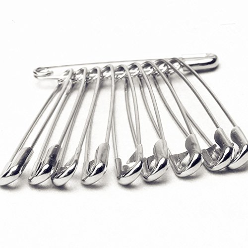 200pcs pin safety pins size 2 for sewing, 1.5inch