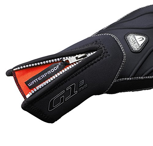 Waterproof G1 5mm 5-Finger Gloves, Small