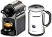Nespresso A+C40-US-TI-NE Inissia Espresso Maker with Aeroccino Plus Milk Frother, Titan