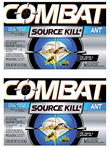 Combat Source Kill 4: Six Ant Bait Stations. Kills Queen & Entire Colony. Henkel 45901 - Set of 2 Combat Source Kill 4: Six Ant Bait Stations. Kills Queen & Entire Colony. Henkel 45901 - Set of 2