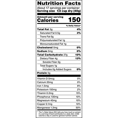 QUAKER GLUTEN FREE OLD FASHIONED OATS, NON-GMO PROJECT VERIFIED, 24 OUNCE, RESEALABLE BAG