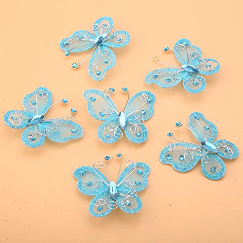 1 Christmas+Butterfly+Ornaments+Clothing+Decoration