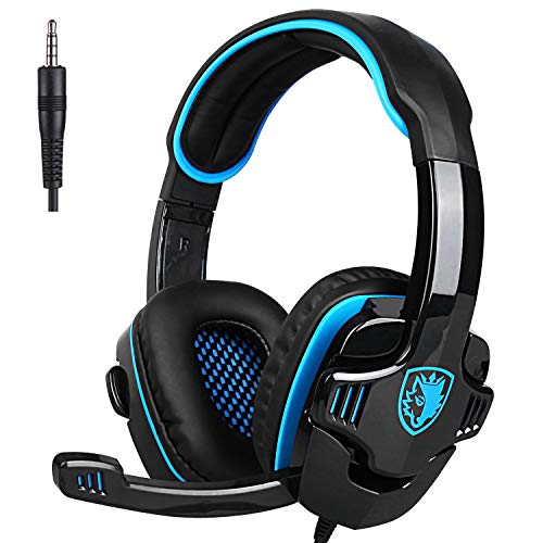 SADES SA708GT Gaming Headset for Xbox One, PS4, PC, Volume Controller