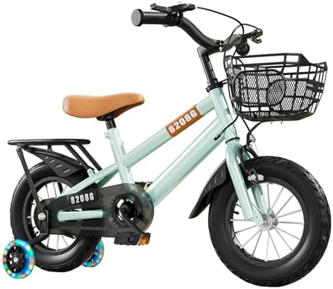 Beauenty Kids Road Bike, 16 Inch Bicycle with Training Wheels