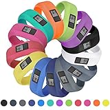Mosstek Bands Compatible Garmin Vivofit 3 / Jr/Jr 2 Kids Women Men, Silicone Fitness Accessories Replacement Band Compatible with Garmin Vivofit 3 Jr Jr 2 (No Tracker)