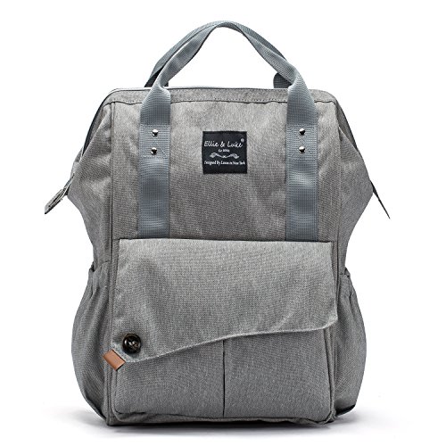 SoHo NoLita Diaper Bag Backback 3Pc - Aqua
