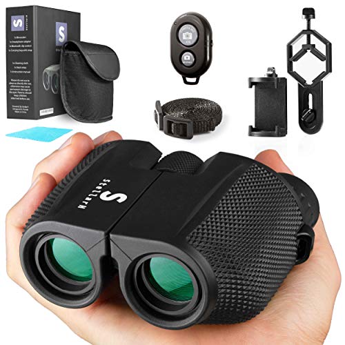 Compact Lightweight Binoculars with Camera Kit12x25 Small Binoculars
