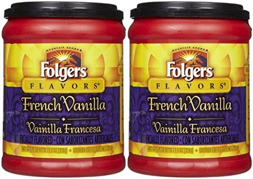 Folgers French Vanilla Coffee 11 5 Oz 2 Pk