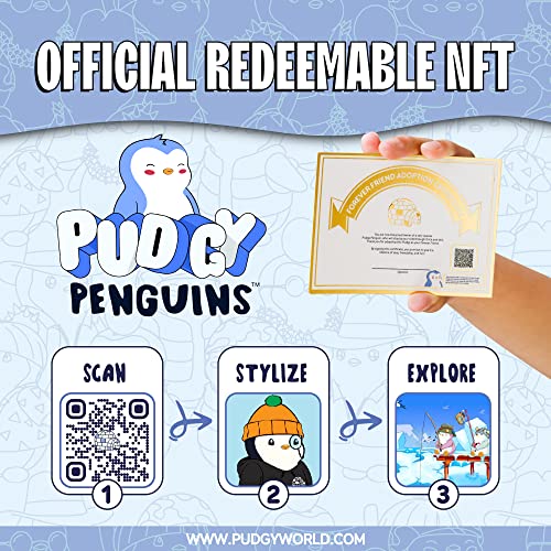 Pudgy Penguins Figures Adopt Your New Forever Friend with