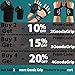 Godzilla Grip Fitness Gloves for Weightlifting, Crossfit – Black Workout Gloves with Wrist Support & Full Palm Protection for Men &Women – Hand Protection for Lifting, Workouts, Cross Training