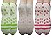 Yomandamor Womens Softest Bamboo Fiber Non Slip Safety Hospital and Home Care Socks,L Size(Sock Size:9-11)