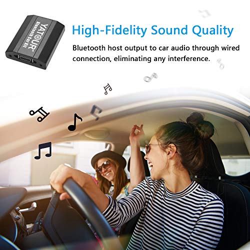 Yatour Digital Music CD Changer Car Adapter Hands Fress Call Adapter Compatible with Bluetooth Function for Toyota and Lexus Series - Thumbnail 2
