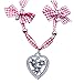 Dirndl World Womens Accessory, Necklace f. Oktoberfest Dirndl Outfit, Red, Os02