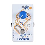 ammoon Caline LOOPER Guitar Loop Pedal 10 Minutes Recording Time Unlimited Overdub with True Bypass