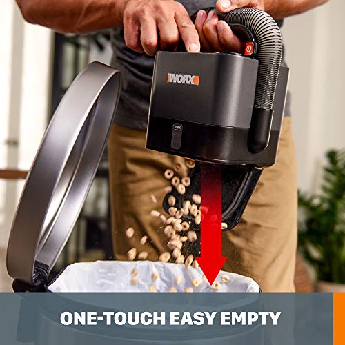 WORX WX030L.9 20V Power Share Cordless Cube Vac Compact Vacuum, Bare