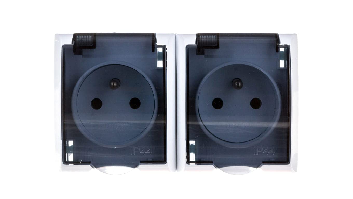 Ospel GNH-2HZ/00/d White IP44 16 A 1 Piece