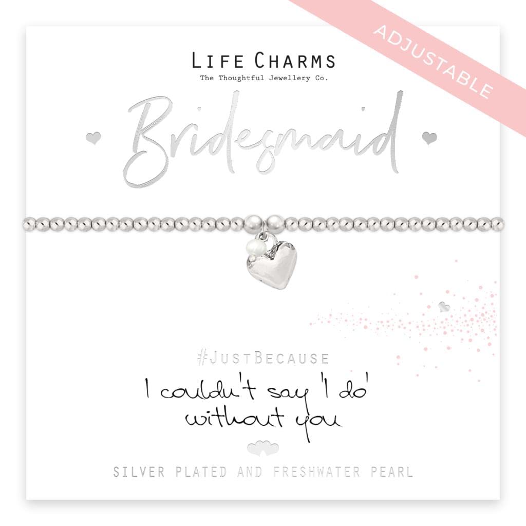 Life Charms Will You Be My Bridesmaid Bracelet