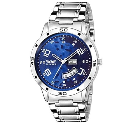 Quartz Movement Analogue White Dial Stainless Steel Mens Watch -SDDC 23