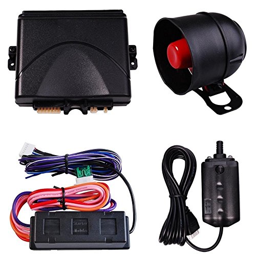 CarBest Vehicle Security Paging Car Alarm 2 Way LCD Sensor Remote Engine Start System Kit Automatic | Car Burglar Alarm System CB999