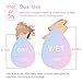 Makeup Beauty Sponge Set - 6 Pack Latext-free Soft Polyester Makeup Blender Sponges with 2 Blender Holder Multi-Purpose Flawless Smooth for Liquid Foundation BB Creams Powders Concealer Multi Color