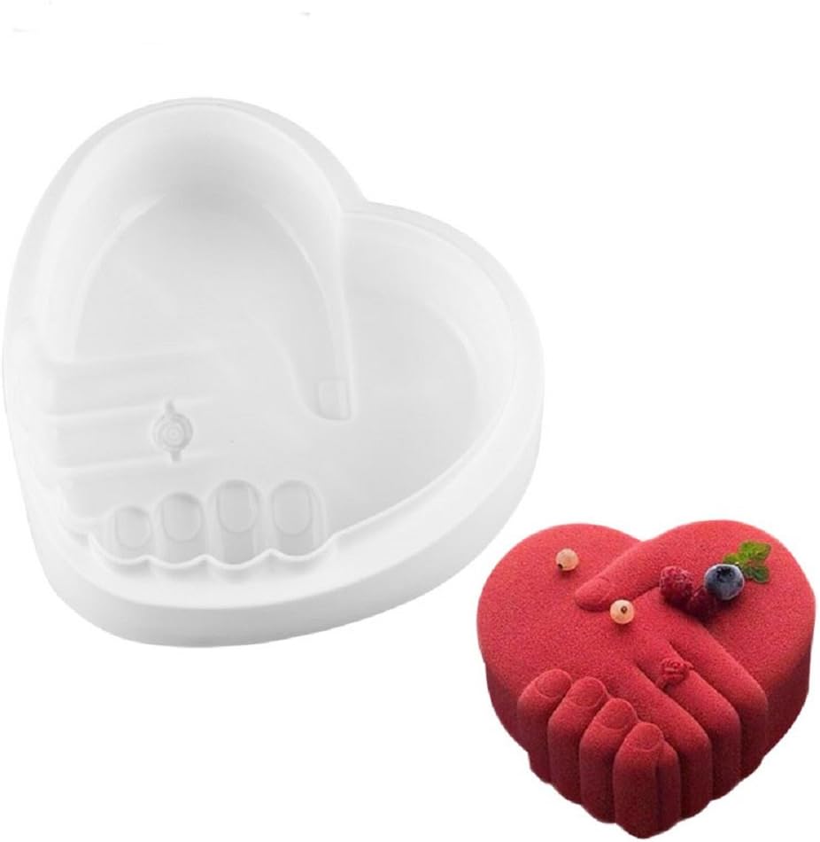 French Mousse Cake Molds, Pudding Bread Donuts Dessert Silicone Decorating Mould, Non-stick BPA Safe 100% Healthy Heat/Cold Resistant