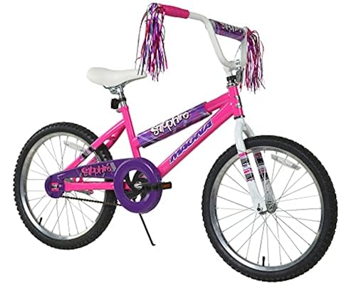 Dynacraft 8109-25ZTJ Girls Sapphire Magna Bike, Silver Pink, 20 - Main Image