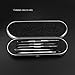 RUIMIO Blackhead Tweezers Pimple Popper Tool Comedone Extractor Stainless Steel for Acne Blemish Whitehead Zit 5 PCS