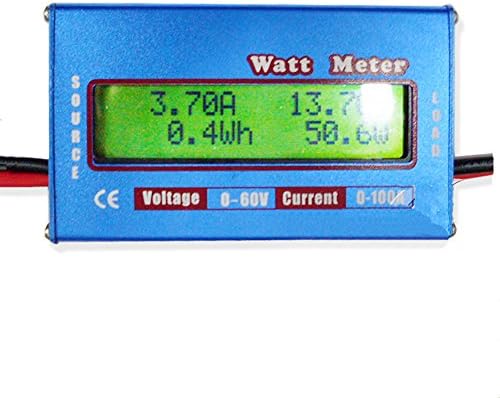 QENDDC ANG DC combo LCD Monitor Energy Volt Watt Meter RC Battery Power Analyzer 60V/100A