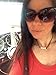 POTESSA White Pearl Choker Necklace with Three Beads on Genuine Leather Jewelry for Women Girls 16