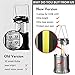 Honest Ultra Bright Portable COB LED Camping Lantern with 6 AA Batteries, Latest Technology Flashlight Lantern for Reading,Emergencies, Hurricanes, Outages, Storms, Hiking,Protect Your Eyes，Compact