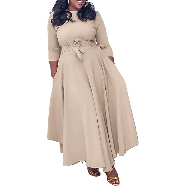 ワンピース ANDMARY Lady like long dress beige mdl_1_123cf6a2-49a9-4156-9140-